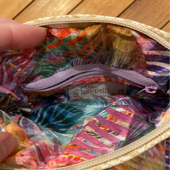 NEW Cappelii Purse Tropical Palm Leaves - Picture 13 of 13